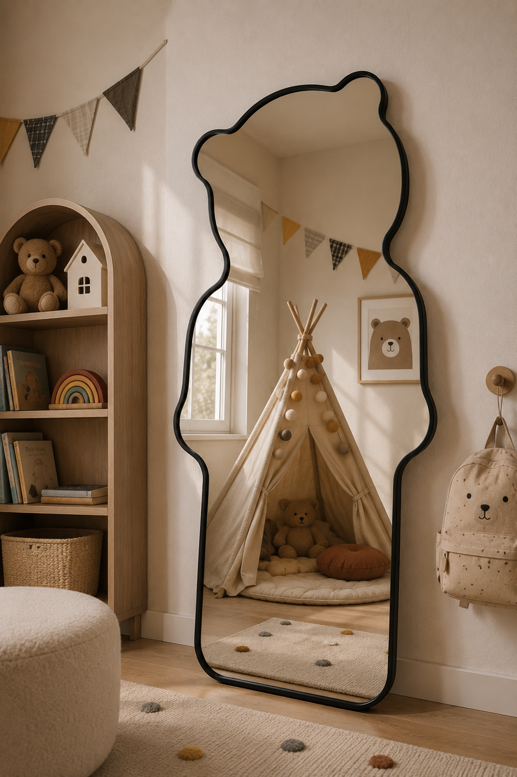 Panda Full Length Mirror
