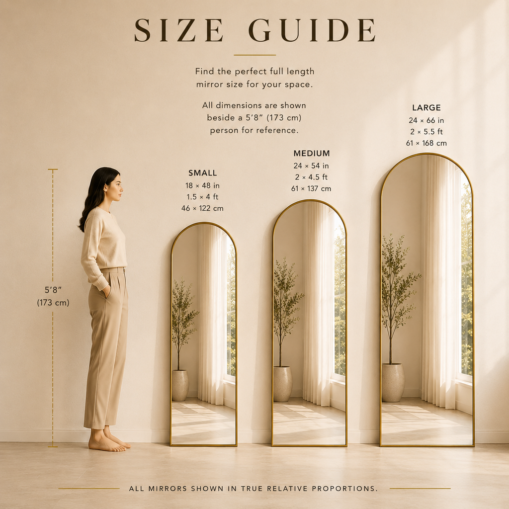 Capsule Full Length Mirror