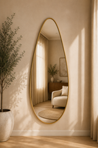 Teardrop Full Length Mirror