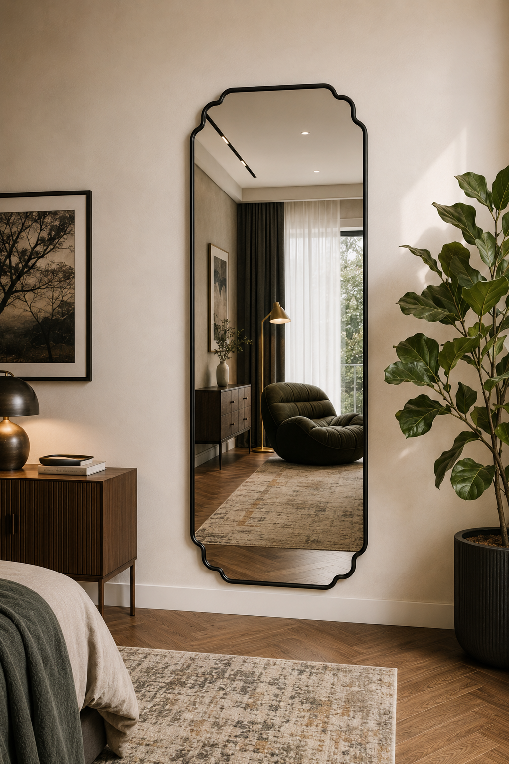 Royal Arch Full Length Mirror