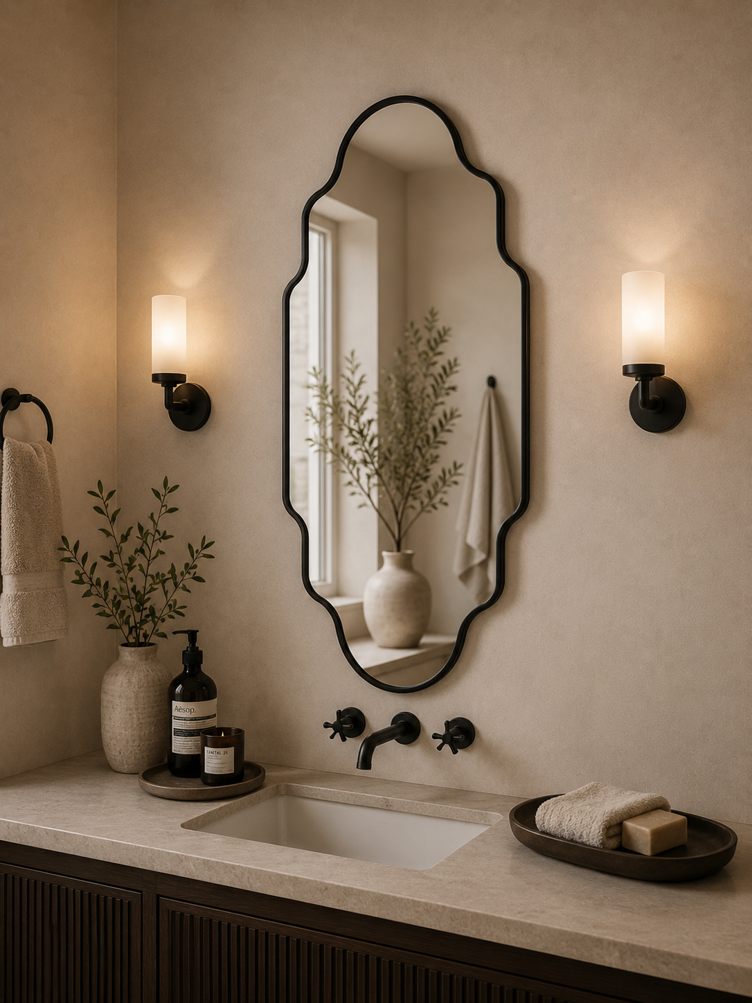 Victorian Arch Mirror