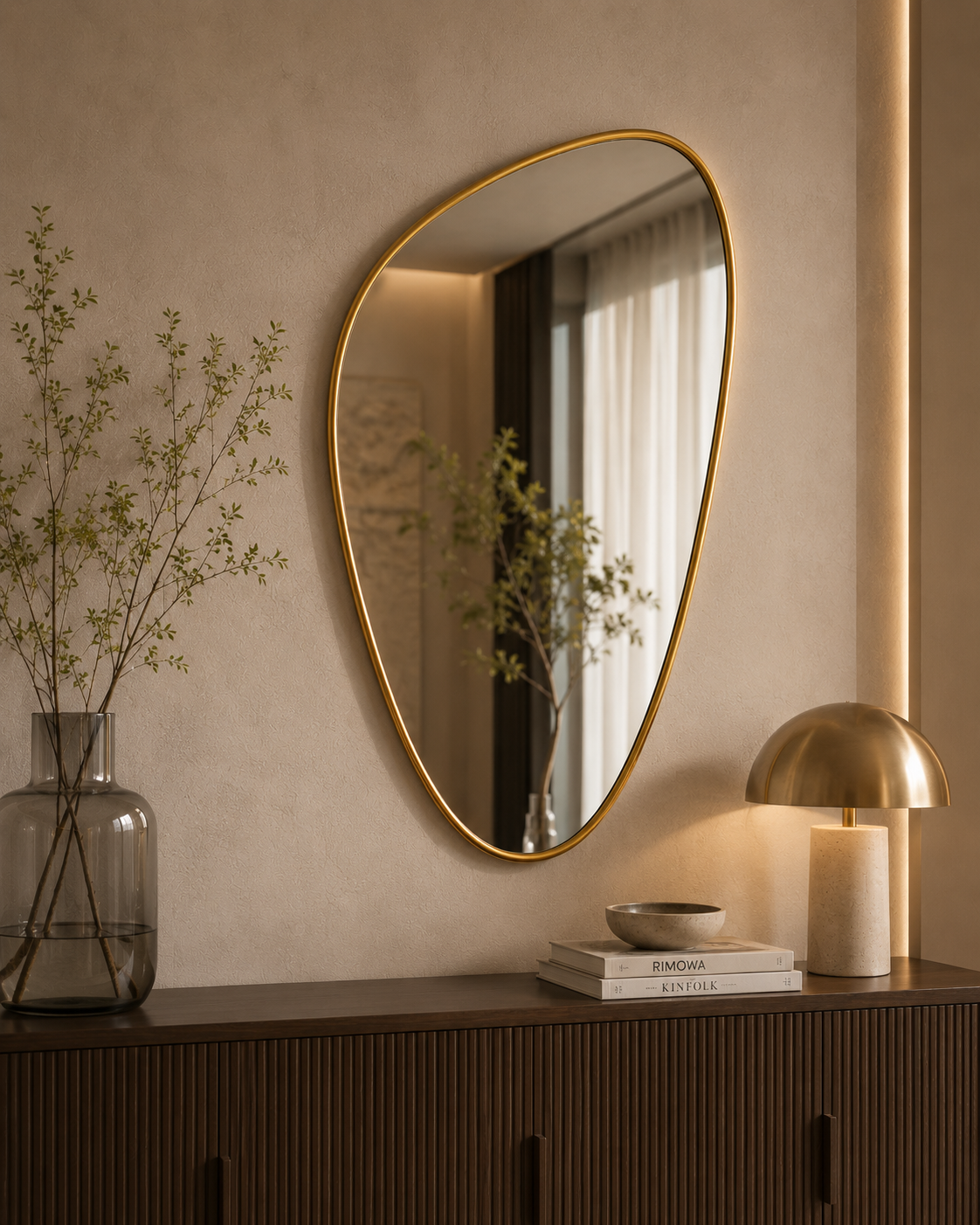 Pebble Mirror