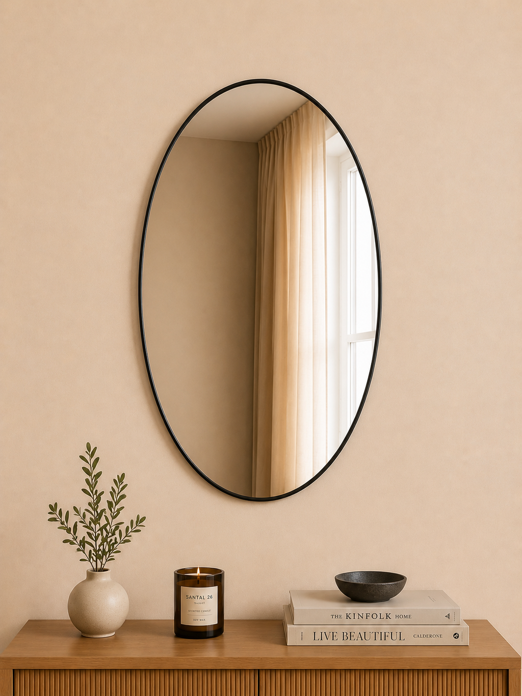 Oval Mirror