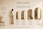 Asymmetrical Arch Mirror