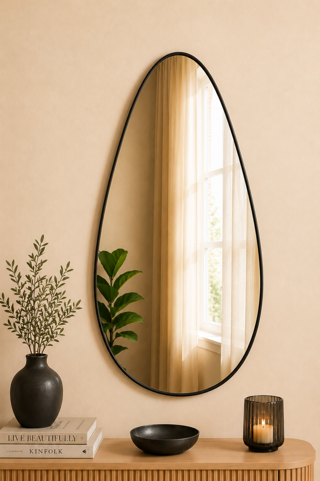 Teardrop Mirror