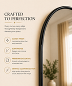 Asymmetrical Arch Mirror