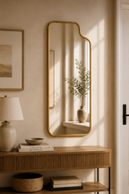 Asymmetrical Arch Mirror